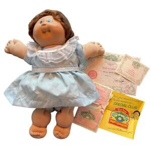 Cabbage Patch Kids Cornsilk Doll 1986 Coleco HM10 Tooth Diaper
